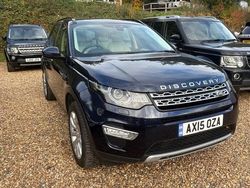 Blue Used 2015 Land Rover Discovery Sport HSE Luxury SUV | £12,495 (Fair price)