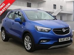 Blue Used 2017 Vauxhall Mokka X Active SUV | £8,599 (Fair price)