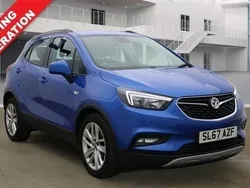 Blue Used 2017 Vauxhall Mokka X Active SUV | £8,599 (Fair price)