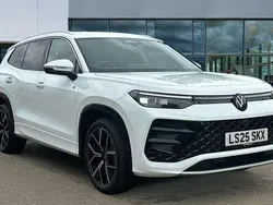 White Used 2025 VW Tayron R-line SUV | £43,991 (Expensive)