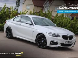 White Used 2016 BMW 218 M Sport Coupe | £10,995 (Fair price)