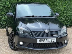 Black Used 2013 Skoda Fabia vRS Hatchback | £7,497 (A bit pricey)