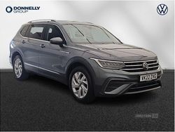 Grey Used 2022 VW Tiguan Allspace S SUV | £23,890 (A bit pricey)