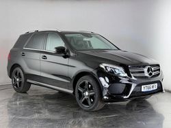 Black Used 2016 Mercedes GLE250 AMG line Estate | £19,450 (Fair price)