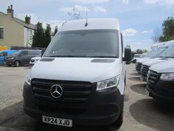 White Used 2024 Mercedes Sprinter Premium Van | £26,500 (Fair price)