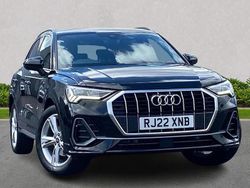 Black Used 2022 Audi Q3 S-Line SUV | £27,985 (Fair price)