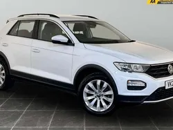 White Used 2021 VW T-Roc SE SUV | £14,295 (Good price)