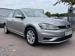 Silver Used 2017 VW Golf VII SE Hatchback | £11,999 (Fair price)