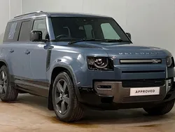 Blue Used 2022 Land Rover Defender HSE Dynamic SUV | £58,000 (Good price)