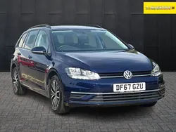 Blue Used 2018 VW Golf VII SE Estate | £8,350 (Fair price)