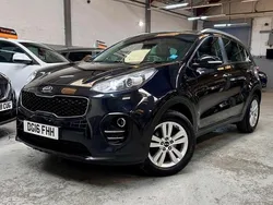 Black Used 2016 Kia Sportage 2 SUV | £6,990 (Fair price)
