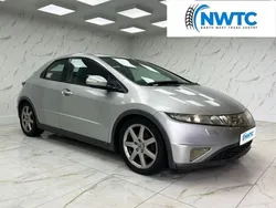 Silver Used 2007 Honda Civic EX Hatchback | £1,995 (Expensive)