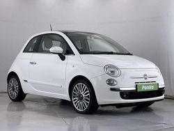 White Used 2015 Fiat 500 Lounge Hatchback | £5,350 (Fair price)
