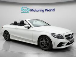 White Used 2018 Mercedes C200 AMG line Cabriolet | £16,005 (Super price)