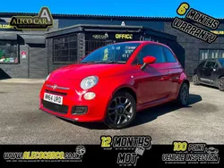 Red Used 2014 Fiat 500 S Hatchback | £4,995 (Fair price)