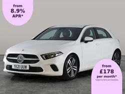 White Used 2021 Mercedes A180 Hatchback | £12,934 (Good price)