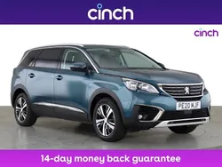 Green Used 2020 Peugeot 5008 Allure MPV | £15,199 (Fair price)