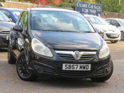 Black Used 2008 Vauxhall Corsa Hatchback | £1,695