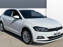 White Used 2021 VW Polo Match Hatchback | £14,728 (Fair price)