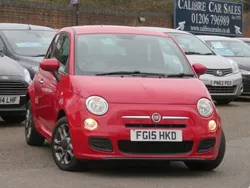 Red Used 2015 Fiat 500 S Hatchback | £5,750 (Fair price)