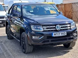 Black Used 2017 VW Amarok Highline Pickup | £20,399 (Expensive)