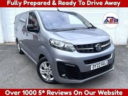 Grey Used 2022 Vauxhall Vivaro Elite Van | £17,976 (Expensive)