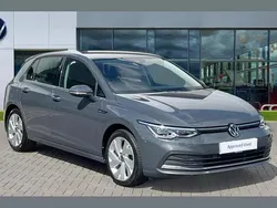 Dolphin grey metallic Used 2021 VW Golf VIII Style Hatchback | £19,583 (Fair price)