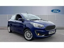 Blue Used 2018 Ford Ka Plus Zetec Hatchback | £8,118 (Fair price)