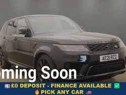 Black Used 2021 Land Rover Range Rover Sport HSE Dynamic SUV | £29,399 (Good price)
