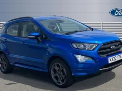 Blue Used 2022 Ford Ecosport ST-Line SUV | £11,797 (Good price)