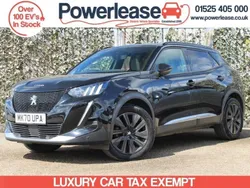 Black Used 2020 Peugeot e-2008 GT SUV | £11,989 (Good price)