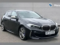 Black sapphire Used 2022 BMW M135 Comfort Edition Hatchback | £28,401 (Fair price)