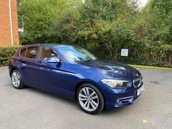 Blue Used 2016 BMW 118 Sport Line Hatchback | £8,985 (Fair price)
