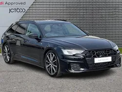 Black Used 2025 Audi A6 Black Edition Estate | £43,500 (Expensive)