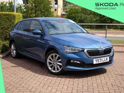Blue Used 2022 Skoda Scala SE L Hatchback | £13,250 (Fair price)