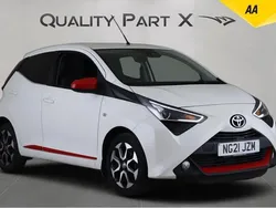 White Used 2021 Toyota Aygo Trend Hatchback | £8,580 (Fair price)