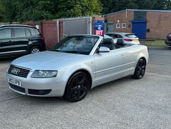 Silver Used 2003 Audi A4 Cabriolet Sport Cabriolet | £4,970