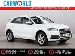 White Used 2017 Audi Q5 Sport SUV | £15,623 (Fair price)