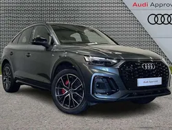 Grey Used 2022 Audi Q5 Sportback Advanced SUV | £42,995 (Expensive)