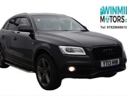 Black Used 2013 Audi Q5 S-line plus SUV | £6,895 (Expensive)