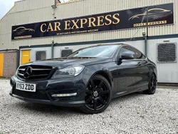 Black Used 2014 Mercedes C250 AMG Coupe | £4,750 (Super price)