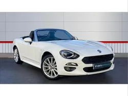 White Used 2016 Fiat 124 Spider Lusso Plus Cabriolet | £11,068 (Fair price)