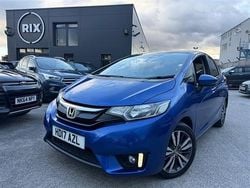 Blue Used 2017 Honda Jazz EX Hatchback | £10,400 (Fair price)