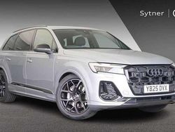 Silver Used 2025 Audi Q7 Black Edition SUV | £68,000