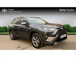 Grey Used 2019 Toyota RAV4 Hybrid SUV | £26,299 (A bit pricey)