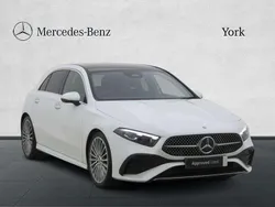 White Used 2024 Mercedes A180 AMG Line Premium Plus Hatchback | £25,795 (A bit pricey)