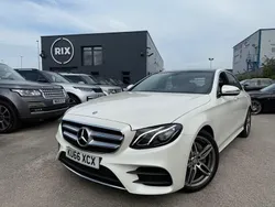 White Used 2016 Mercedes E220 AMG line Sedan | £17,450 (A bit pricey)