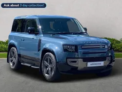 Blue Used 2020 Land Rover Defender HSE Dynamic SUV | £47,396 (Fair price)