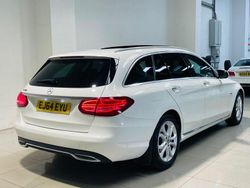 White Used 2015 Mercedes C200 Premium Estate | £11,900 (Fair price)