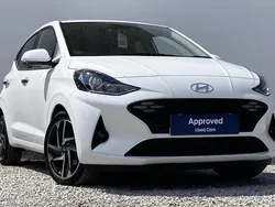 White New 2025 Hyundai i10 Premium Hatchback | £16,995 (Fair price)